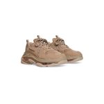 Men’s Triple S Clear Sole Sneaker in Brown - Image 2
